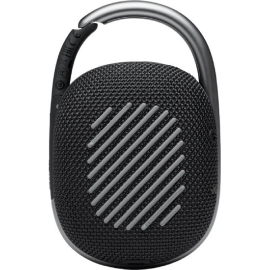 JBL Clip 4 Αδιάβροχο Ηχείο Bluetooth 5W με Διάρκεια Μπαταρίας έως 10 ώρες Μαύρο