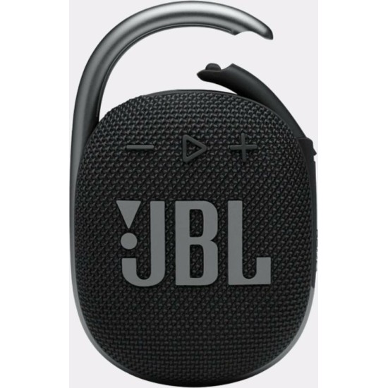 JBL Clip 4 Αδιάβροχο Ηχείο Bluetooth 5W με Διάρκεια Μπαταρίας έως 10 ώρες Μαύρο
