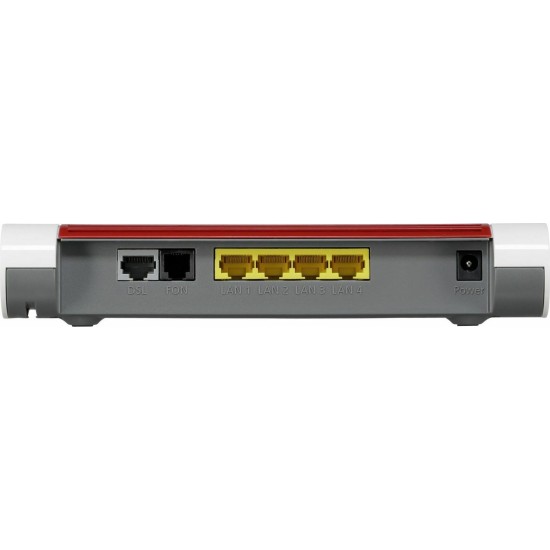 AVM FRITZ!Box 7530 AX Ασύρματο VDSL2 Modem Router Wi‑Fi 6 με 4 Θύρες Gigabit AVM FRITZ!Box 7530 AX Ασύρματο VDSL2 Modem Router Wi‑Fi 6 με 4 Θύρες Gigabit