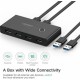 Ugreen Sharing Box USB 3.0 Hub 4 Θυρών με σύνδεση USB-A (30768)
