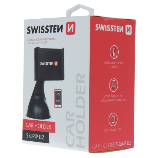 Swissten S-GRIP B2 Βάση Κινητού Αυτοκινήτου 3 Swissten S-GRIP B2 Βάση Κινητού Αυτοκινήτου 3