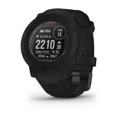 Garmin Instinct 2 Solar Tactical Edition 45mm Αδιάβροχο Smartwatch με Παλμογράφο (Black)