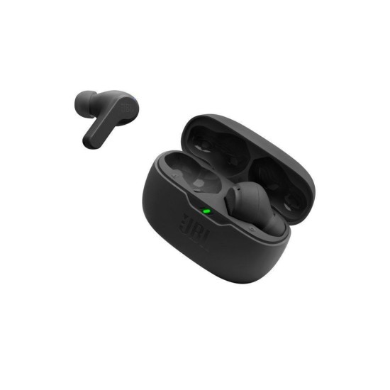 JBL Wave Beam In-ear Bluetooth Handsfree Ακουστικά με Αντοχή στον Ιδρώτα και Θήκη Φόρτισης Μαύρα JBL Wave Beam In-ear Bluetooth Handsfree Ακουστικά με Αντοχή στον Ιδρώτα και Θήκη Φόρτισης Μαύρα