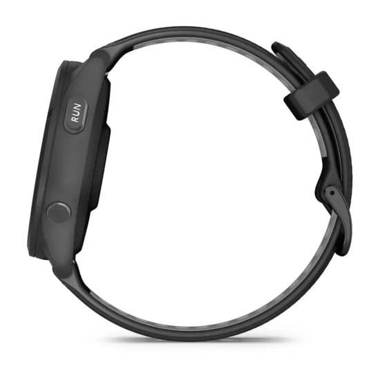 Garmin Forerunner 265 46mm Αδιάβροχο Smartwatch με Παλμογράφο (Black/Powder Gray) Garmin Forerunner 265 46mm Αδιάβροχο Smartwatch με Παλμογράφο (Black/Powder Gray)