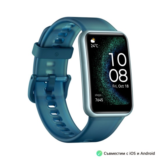 Huawei Watch Fit Special Edition 46mm με Παλμογράφο (Forest Green)