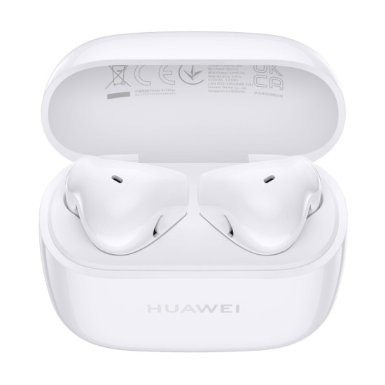 Huawei FreeBuds SE 2 Bluetooth Handsfree Ακουστικά με Αντοχή στον Ιδρώτα και Θήκη Φόρτισης Ceramic White