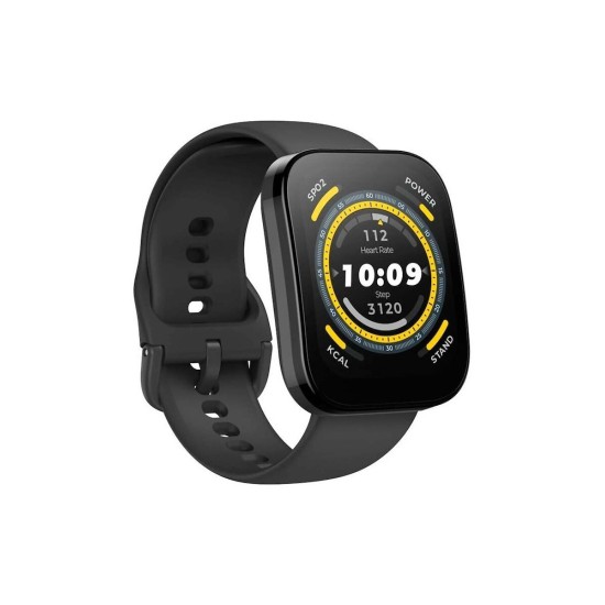 Amazfit Bip 5 46mm Smartwatch με Παλμογράφο (Soft Black)