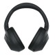 Sony ULT WEAR Ασύρματα / Ενσύρματα Over Ear Ακουστικά με 30 ώρες Λειτουργίας και Quick Charge Μαύρα