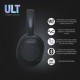 Sony ULT WEAR Ασύρματα / Ενσύρματα Over Ear Ακουστικά με 30 ώρες Λειτουργίας και Quick Charge Μαύρα