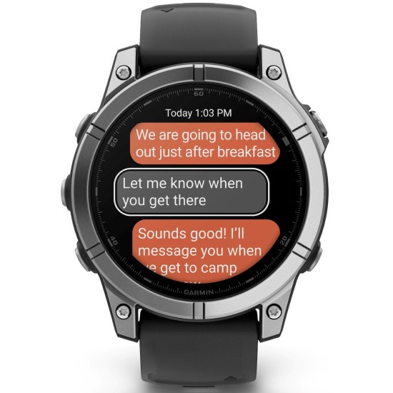 Garmin Fenix E Stainless Steel 47mm Αδιάβροχο Smartwatch με Παλμογράφο (Μαύρο) Garmin Fenix E Stainless Steel 47mm Αδιάβροχο Smartwatch με Παλμογράφο (Μαύρο)