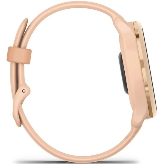 Garmin Vivoactive 6 Aluminium 42mm Αδιάβροχο Smartwatch με Παλμογράφο (Pink Dawn)