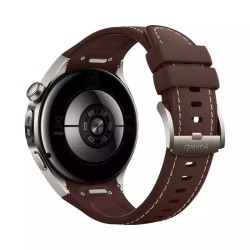Huawei Watch 5 Titanium 46mm Αδιάβροχο με eSIM και Παλμογράφο (Καφέ)