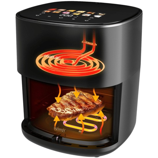 Cecotec 6500 Air Fryer με Διπλό Αποσπώμενο Κάδο 6.5lt Μαύρο Cecotec 6500 Air Fryer με Διπλό Αποσπώμενο Κάδο 6.5lt Μαύρο