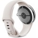 Google Pixel Watch 4 Aluminium 45mm με Παλμογράφο (Polished Silver Aluminium Case/Porcelain Active Band)