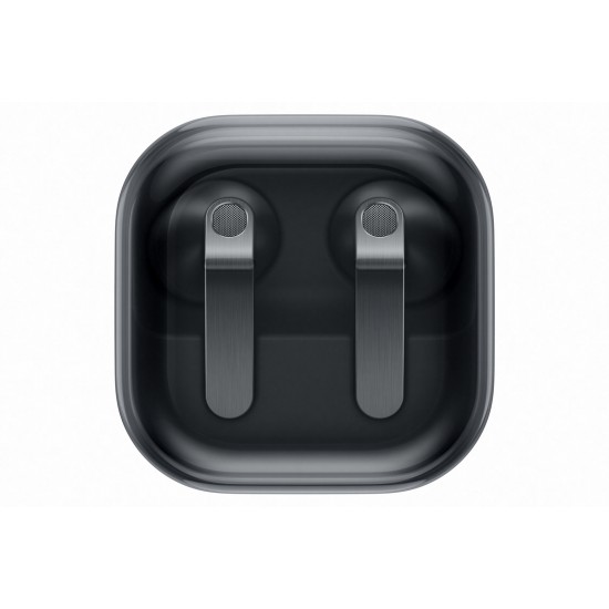 Samsung Galaxy Buds4 Bluetooth Handsfree Ακουστικά με Αντοχή στον Ιδρώτα και Θήκη Φόρτισης Μαύρα