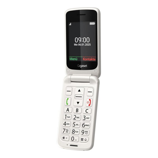 Gigaset GL595 Single SIM Κινητό με Μεγάλα Κουμπιά Λευκό Gigaset GL595 Single SIM Κινητό με Μεγάλα Κουμπιά Λευκό