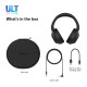 Sony ULT WEAR Ασύρματα / Ενσύρματα Over Ear Ακουστικά με 30 ώρες Λειτουργίας και Quick Charge Λευκά