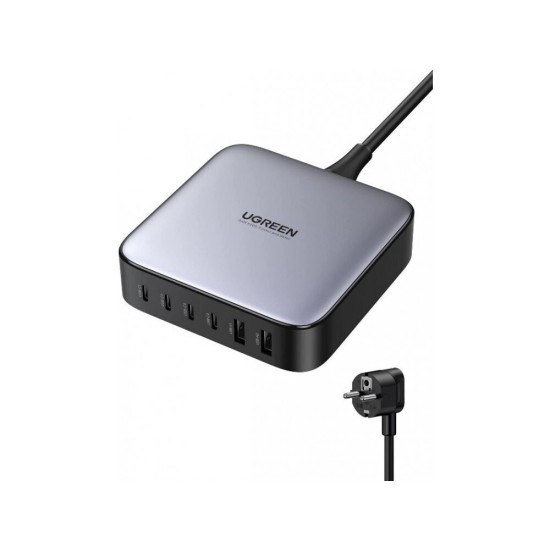 Ugreen Βάση Φόρτισης με 2 Θύρες USB-A και 4 Θύρες USB-C 200W Power Delivery / Quick Charge 2.0 σε Μαύρο χρώμα (Nexode GaN CD271) Ugreen Βάση Φόρτισης με 2 Θύρες USB-A και 4 Θύρες USB-C 200W Power Delivery / Quick Charge 2.0 σε Μαύρο χρώμα (Nexode GaN CD271)