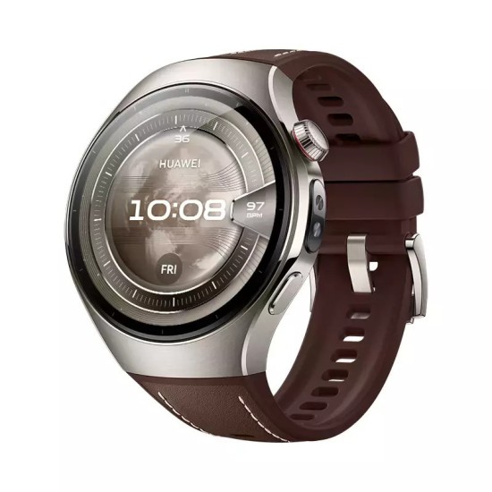 Huawei Watch 5 Titanium 46mm Αδιάβροχο με eSIM και Παλμογράφο (Καφέ) Huawei Watch 5 Titanium 46mm Αδιάβροχο με eSIM και Παλμογράφο (Καφέ)