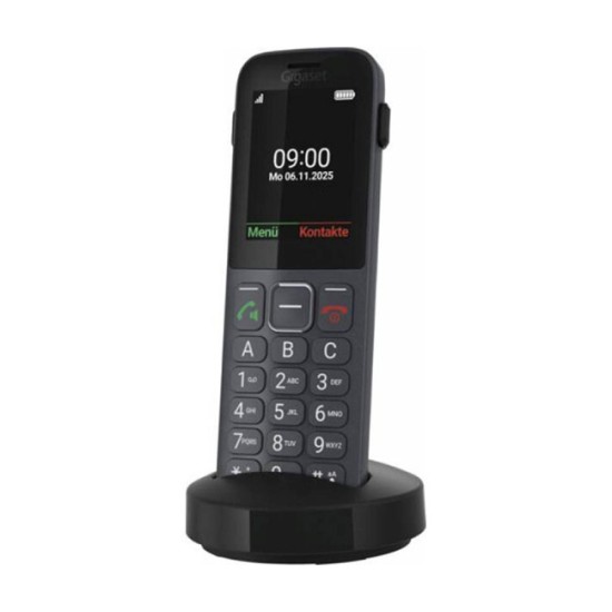 Gigaset Ip Τηλέφωνο Comfort 600 Sim Black S30853-h1236-r101 Gigaset Ip Τηλέφωνο Comfort 600 Sim Black S30853-h1236-r101