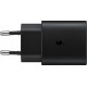 Samsung Φορτιστής με Θύρα USB-C και Καλώδιο USB-C - USB-C 25W Power Delivery Μαύρος (EP-TA800X Bulk)