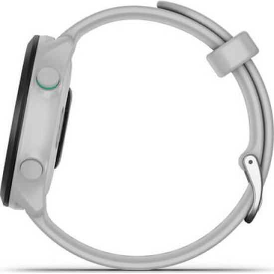 Garmin Forerunner 55 42mm Αδιάβροχο Smartwatch με Παλμογράφο (White)