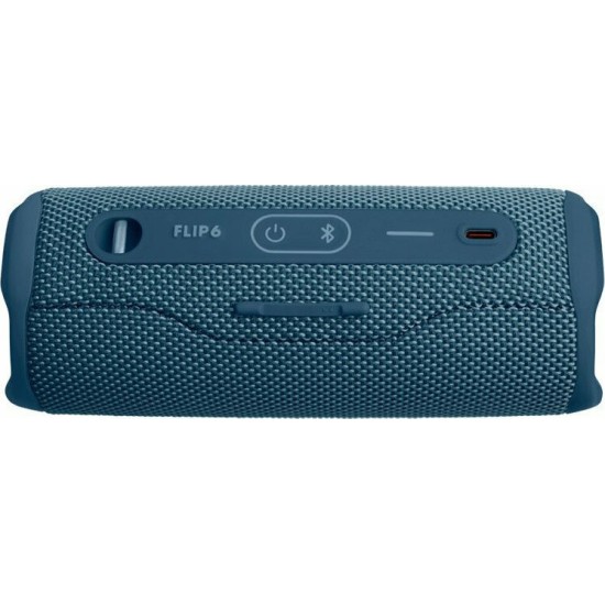 JBL Flip 6 Αδιάβροχο Ηχείο Bluetooth 30W με Διάρκεια Μπαταρίας έως 12 ώρες Μπλε