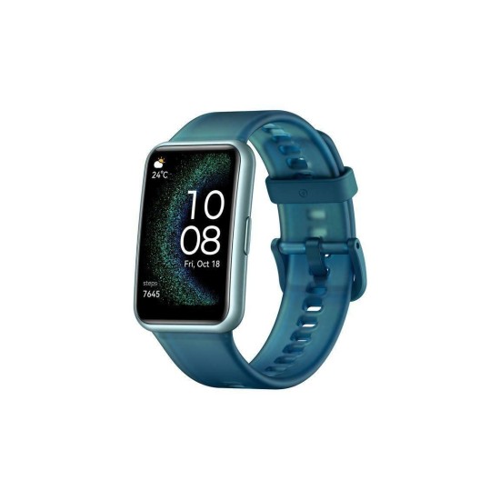 Huawei Watch Fit Special Edition 46mm με Παλμογράφο (Forest Green)