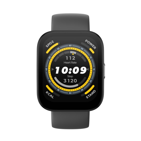 Amazfit Bip 5 46mm Smartwatch με Παλμογράφο (Soft Black)