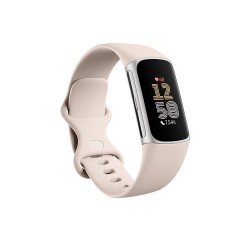 Fitbit Charge 6 Activity Tracker με Παλμογράφο Porcelain / Silver