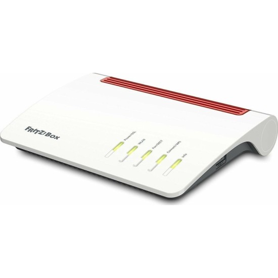 AVM FRITZ!Box 7590 AX v1 Ασύρματο VDSL2 Modem Router Wi‑Fi 6 με 4 Θύρες Gigabit AVM FRITZ!Box 7590 AX v1 Ασύρματο VDSL2 Modem Router Wi‑Fi 6 με 4 Θύρες Gigabit