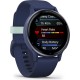 Garmin Vivoactive 5 Aluminium 42mm Αδιάβροχο Smartwatch με Παλμογράφο (Royal Blue)