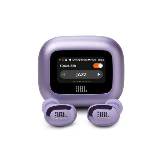 JBL Live Buds 3 Bluetooth Handsfree Ακουστικά με Αντοχή στον Ιδρώτα και Θήκη Φόρτισης Μωβ