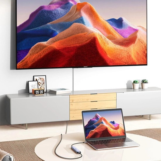 Ugreen Hub 5 Θυρών USB 3.0 με σύνδεση USB-C Ασημί 15495