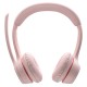 Logitech Zone Ασύρματα On Ear Multimedia Ακουστικά με μικρόφωνο και σύνδεση USB-C / Bluetooth σε Ροζ χρώμα Logitech Zone Ασύρματα On Ear Multimedia Ακουστικά με μικρόφωνο και σύνδεση USB-C / Bluetooth σε Ροζ χρώμα