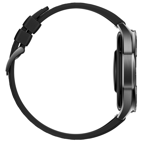 Huawei Watch GT 5 Stainless Steel 46mm Αδιάβροχο με Παλμογράφο (Μαύρο)