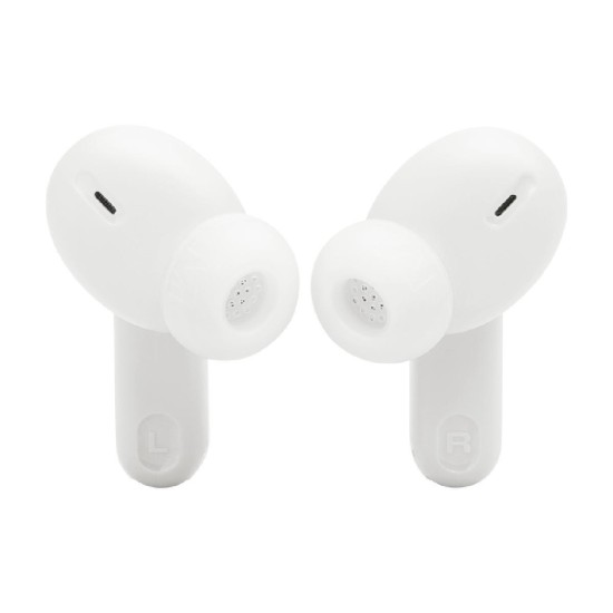 JBL Tune Beam 2 In-ear Bluetooth Handsfree Ακουστικά με Αντοχή στον Ιδρώτα και Θήκη Φόρτισης Λευκά