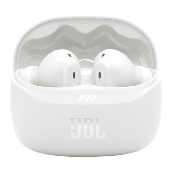 JBL Tune Beam 2 In-ear Bluetooth Handsfree Ακουστικά με Αντοχή στον Ιδρώτα και Θήκη Φόρτισης Λευκά