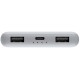 Xiaomi Lite Power Bank 10000mAh 22.5W με 2 Θύρες USB-A και Θύρα USB-C Λευκό