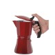 Jata HCAF2009 Μπρίκι Espresso 9cups Κόκκινο