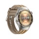 Huawei Watch GT 6 Pro Titanium 46mm Αδιάβροχο με Παλμογράφο (Brown Woven)