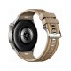 Huawei Watch GT 6 Pro Titanium 46mm Αδιάβροχο με Παλμογράφο (Brown Woven)
