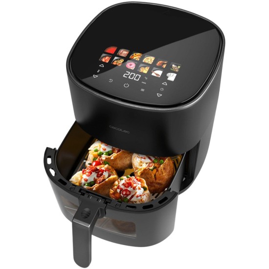 Cecotec 6500 Air Fryer με Διπλό Αποσπώμενο Κάδο 6.5lt Μαύρο Cecotec 6500 Air Fryer με Διπλό Αποσπώμενο Κάδο 6.5lt Μαύρο