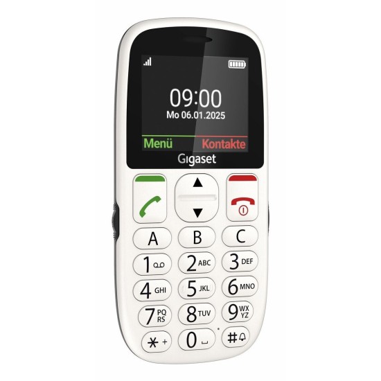 Gigaset GL395 Dual SIM Κινητό με Μεγάλα Κουμπιά Λευκό Gigaset GL395 Dual SIM Κινητό με Μεγάλα Κουμπιά Λευκό