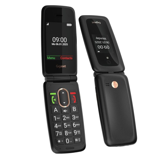 Gigaset GL795 Dual SIM Κινητό με Μεγάλα Κουμπιά Γκρι Gigaset GL795 Dual SIM Κινητό με Μεγάλα Κουμπιά Γκρι