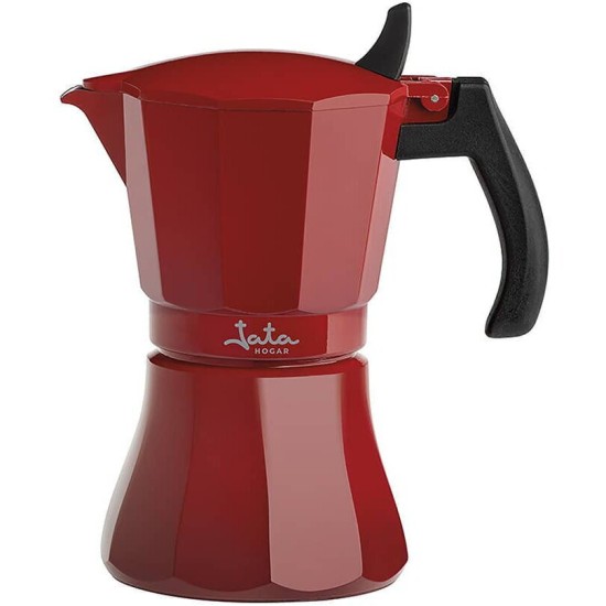 Jata HCAF2006 Μπρίκι Espresso 6cups Κόκκινο