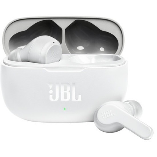 JBL Wave 200TWS In-ear Bluetooth Handsfree Ακουστικά με Θήκη Φόρτισης Λευκά JBL Wave 200TWS In-ear Bluetooth Handsfree Ακουστικά με Θήκη Φόρτισης Λευκά