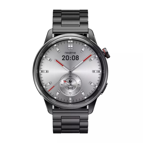 Realme Watch S2 46mm με Παλμογράφο (Metallic Grey)