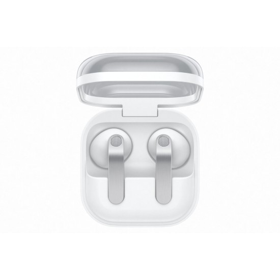 Samsung Galaxy Buds4 Bluetooth Handsfree Ακουστικά με Αντοχή στον Ιδρώτα και Θήκη Φόρτισης Λευκά Samsung Galaxy Buds4 Bluetooth Handsfree Ακουστικά με Αντοχή στον Ιδρώτα και Θήκη Φόρτισης Λευκά