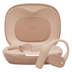 JBL Sense Lite Open Ear Bluetooth Handsfree Ακουστικά με Αντοχή στον Ιδρώτα και Θήκη Φόρτισης Μπεζ